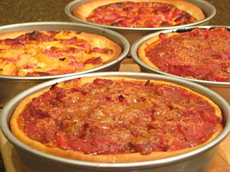 mini-deep-dish-sausage-and-red-pepper-pizza